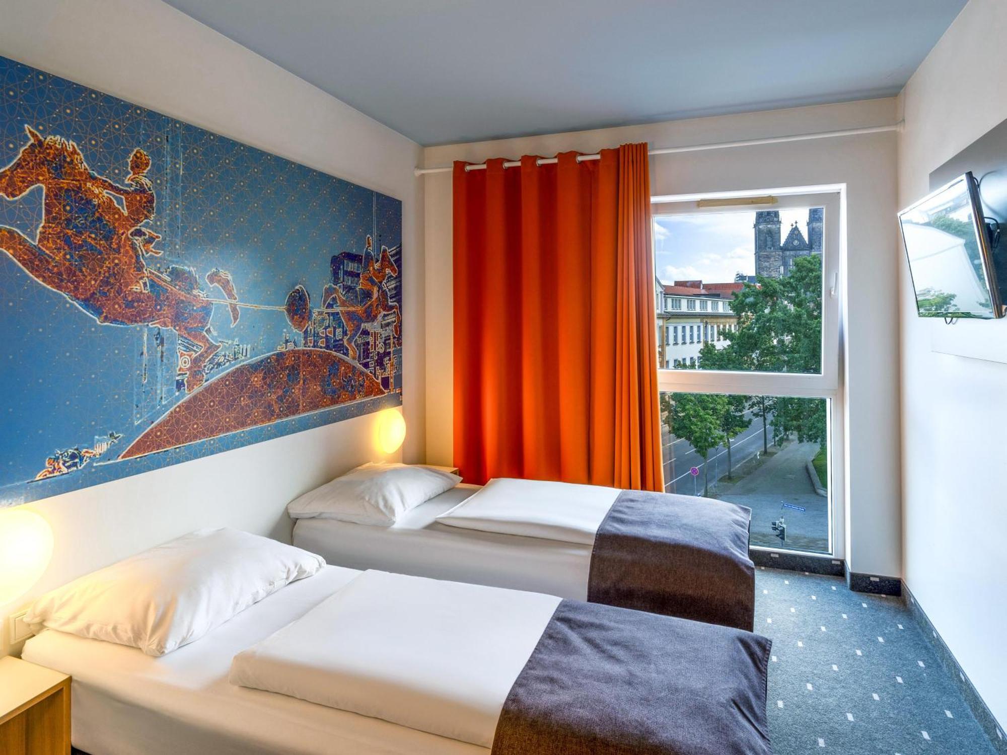 B&B Hotel Magdeburg Exterior foto
